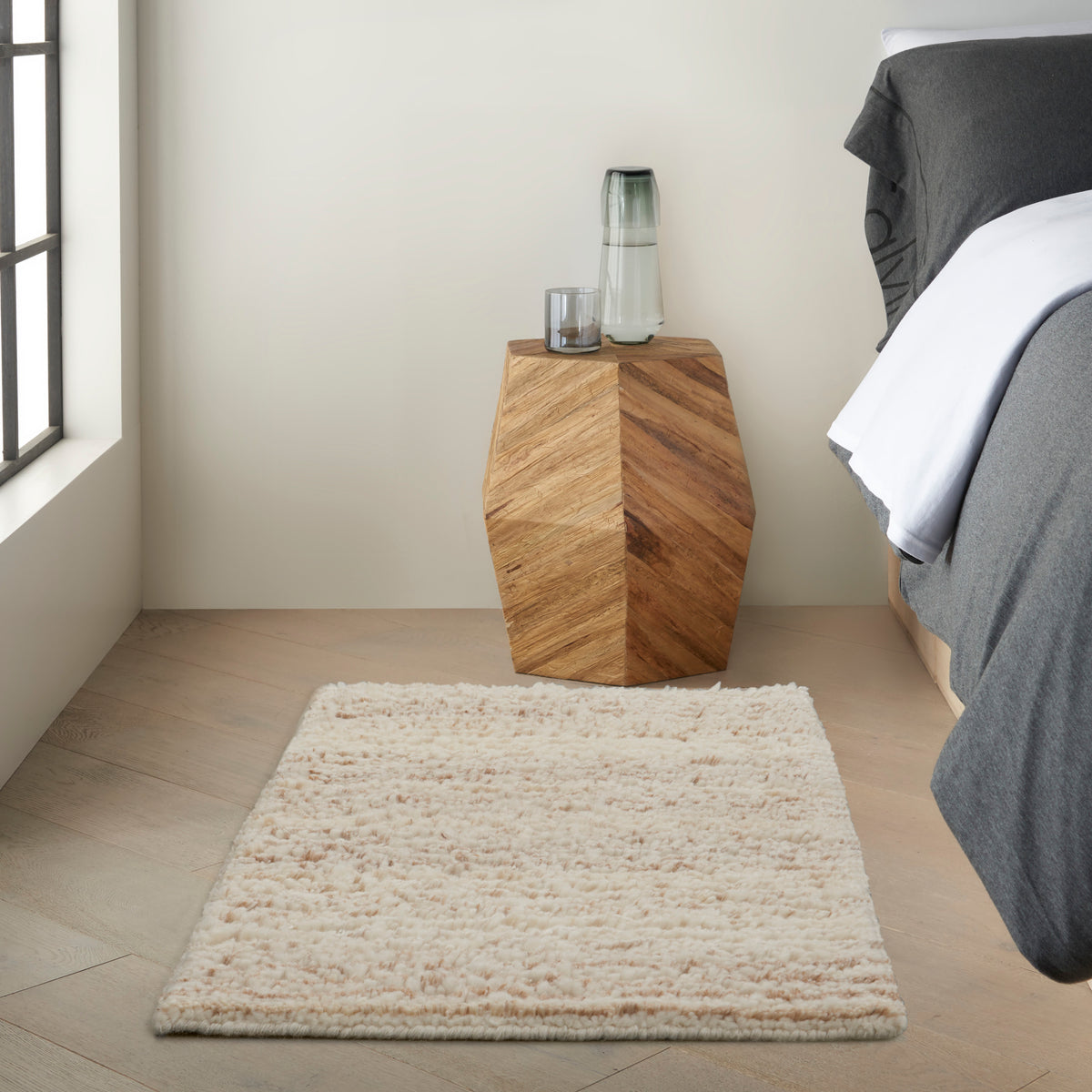 Agadir CK930 Beige Rug - room scene