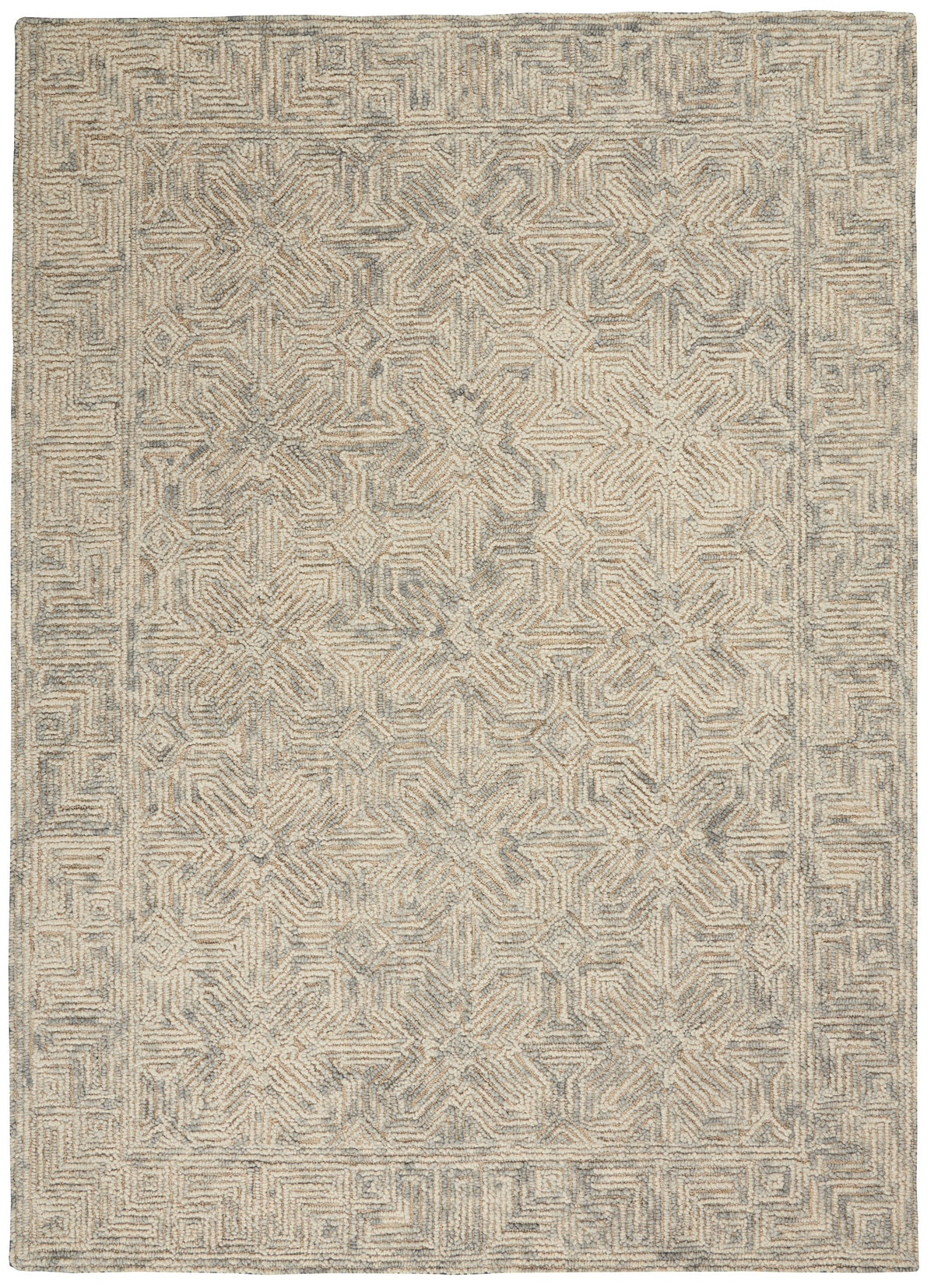 Colorado CLR05 Beige Grey Rug - Rectangle