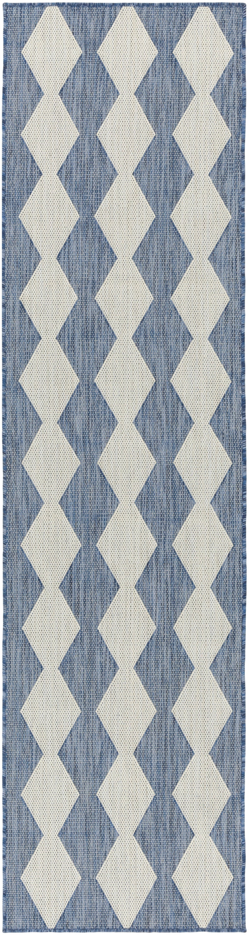 Positano POS04 Navy Blue Rug - Runner