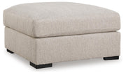 Ballyton Oversized Accent Ottoman Chenille