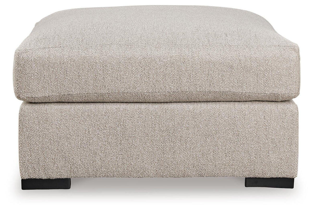 Ballyton Oversized Accent Ottoman Chenille