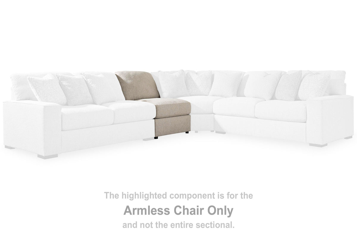 Ballyton Armless Chair Chenille