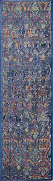Ankara Global ANR08 Navy Multicolor Rug - Runner