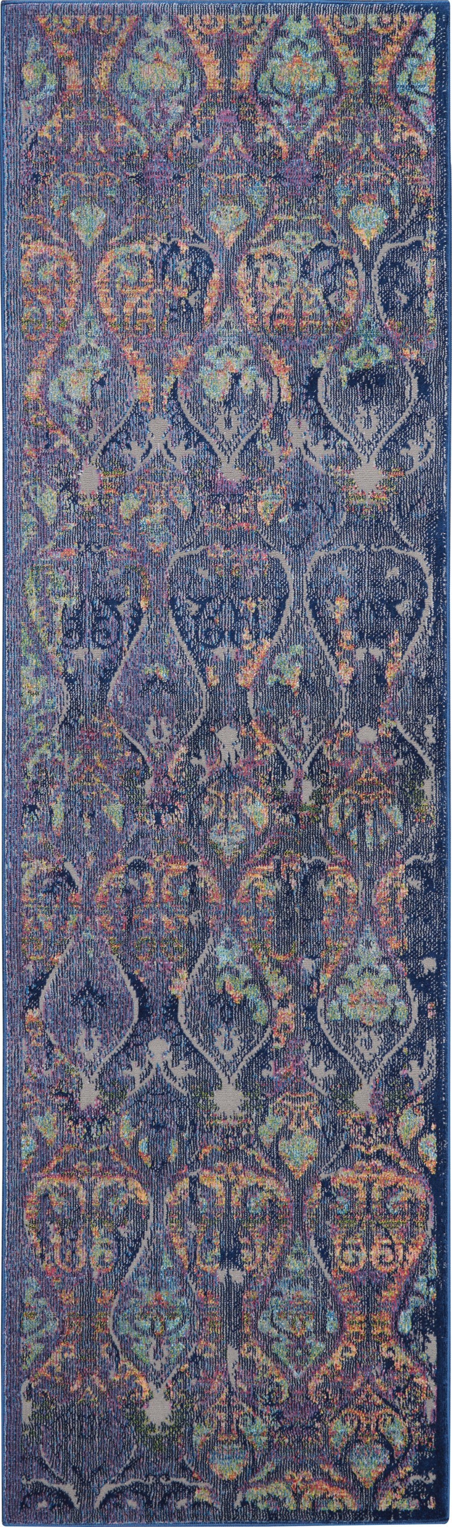 Ankara Global ANR08 Navy Multicolor Rug - Runner