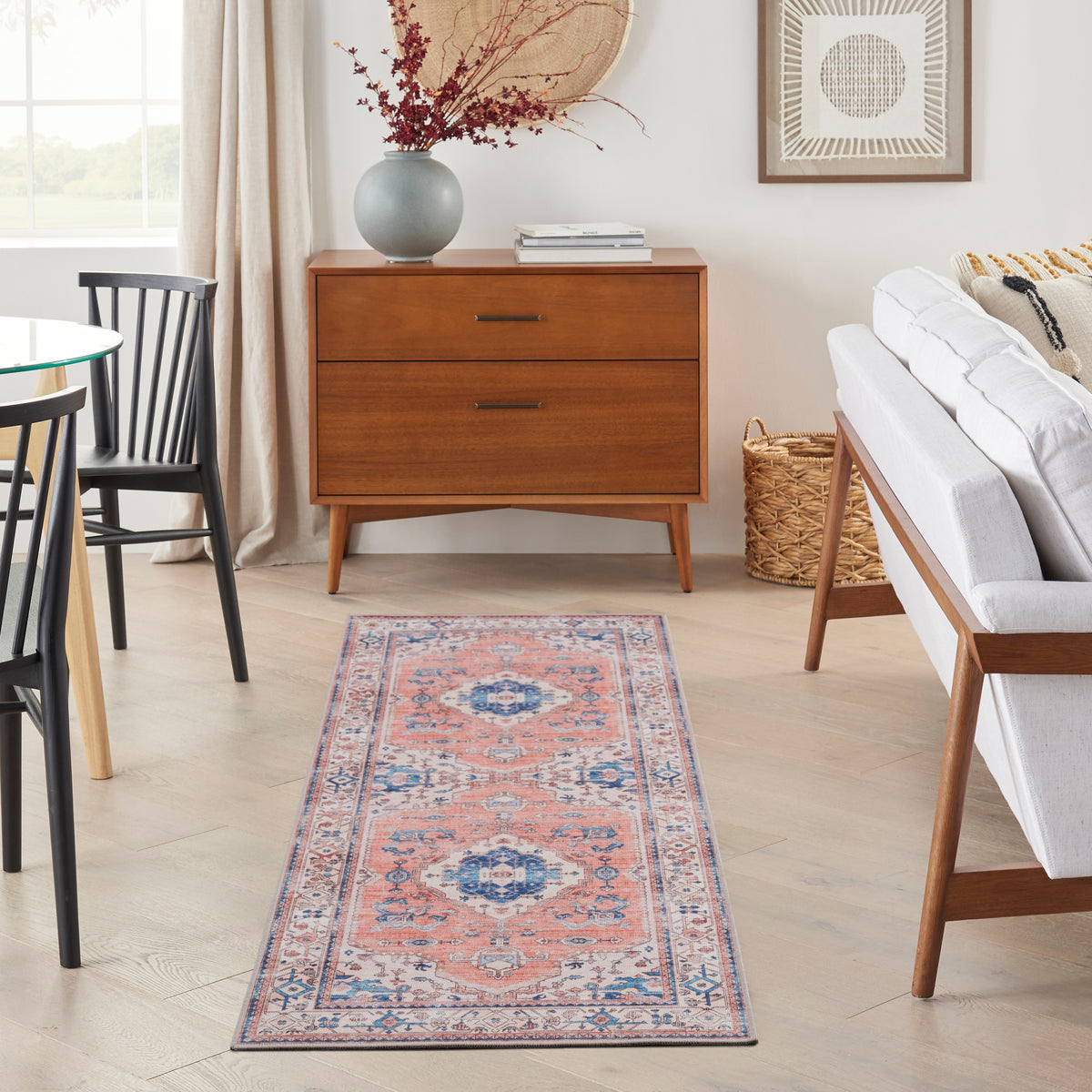 Fulton FUL11 Coral Rug - room scene