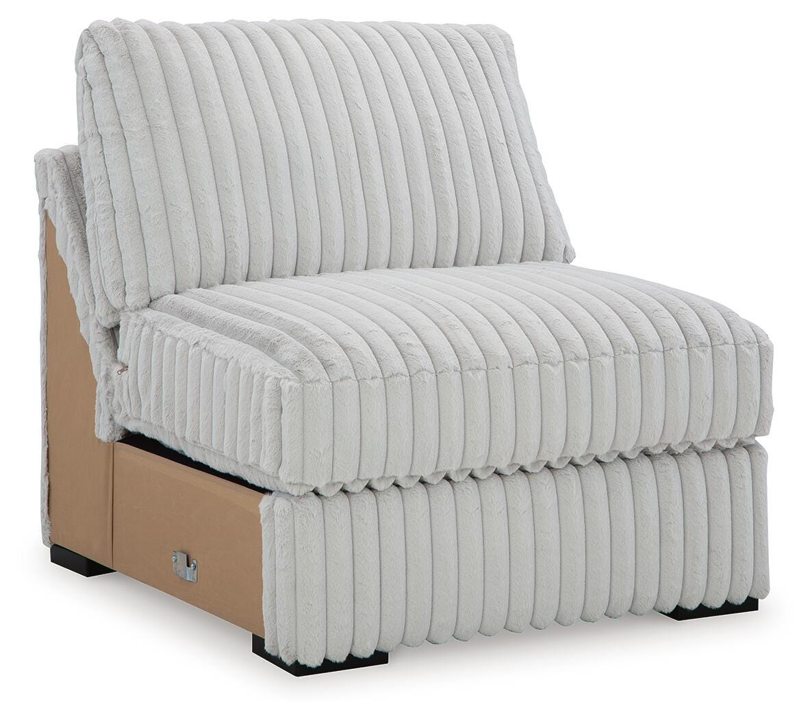 Stupendous 4-Piece Sectional and Oversized Accent Ottoman