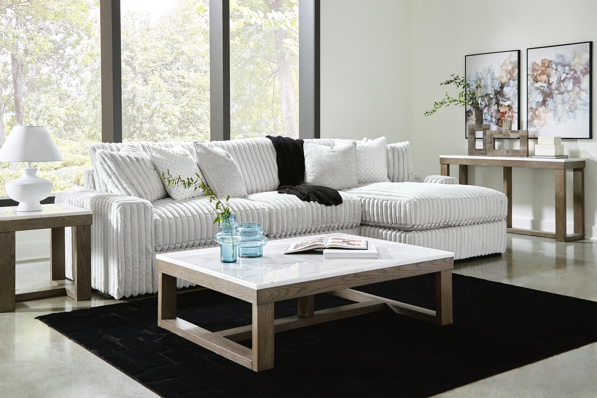 Stupendous 2-Piece Sectional with Chaise Velvet