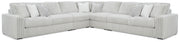 Stupendous 5-Piece Sectional Velvet