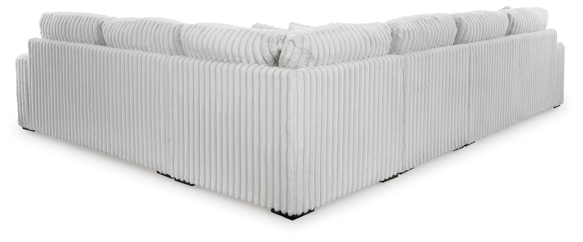 Stupendous 4-Piece Sectional Velvet