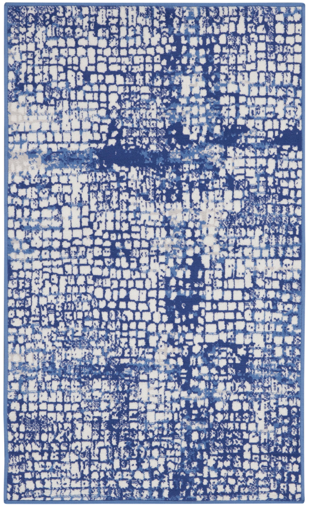 Whimsicle WHS07 Ivory Navy Rug - Rectangle