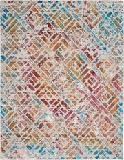 Radiant RAD09 Grey Multicolor Rug - Rectangle