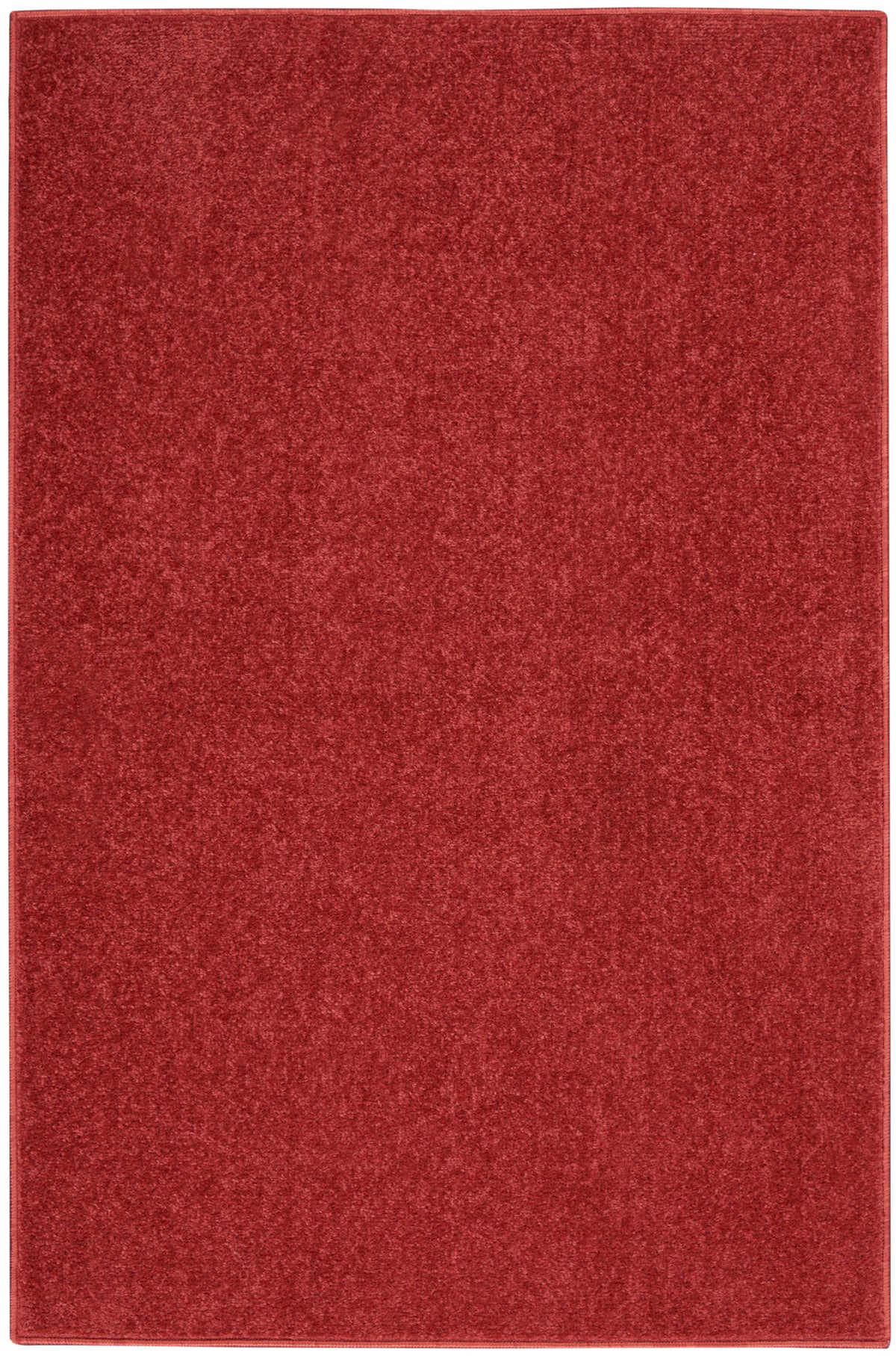 Nourison Essentials NRE01 Brick Red Rug - Rectangle