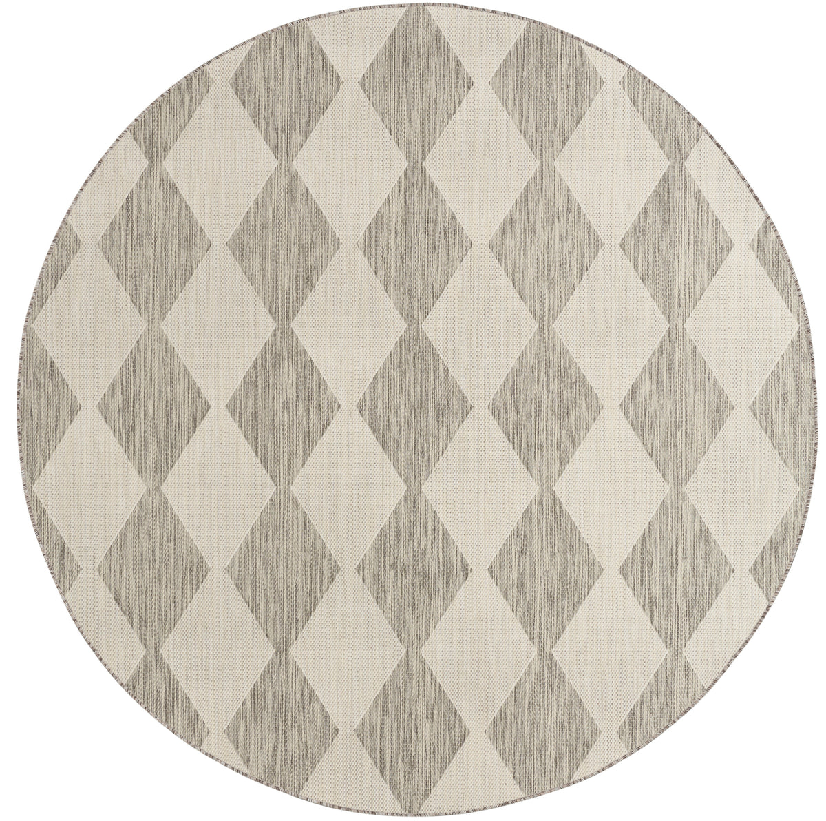 Positano POS04 Light Grey Rug - Round