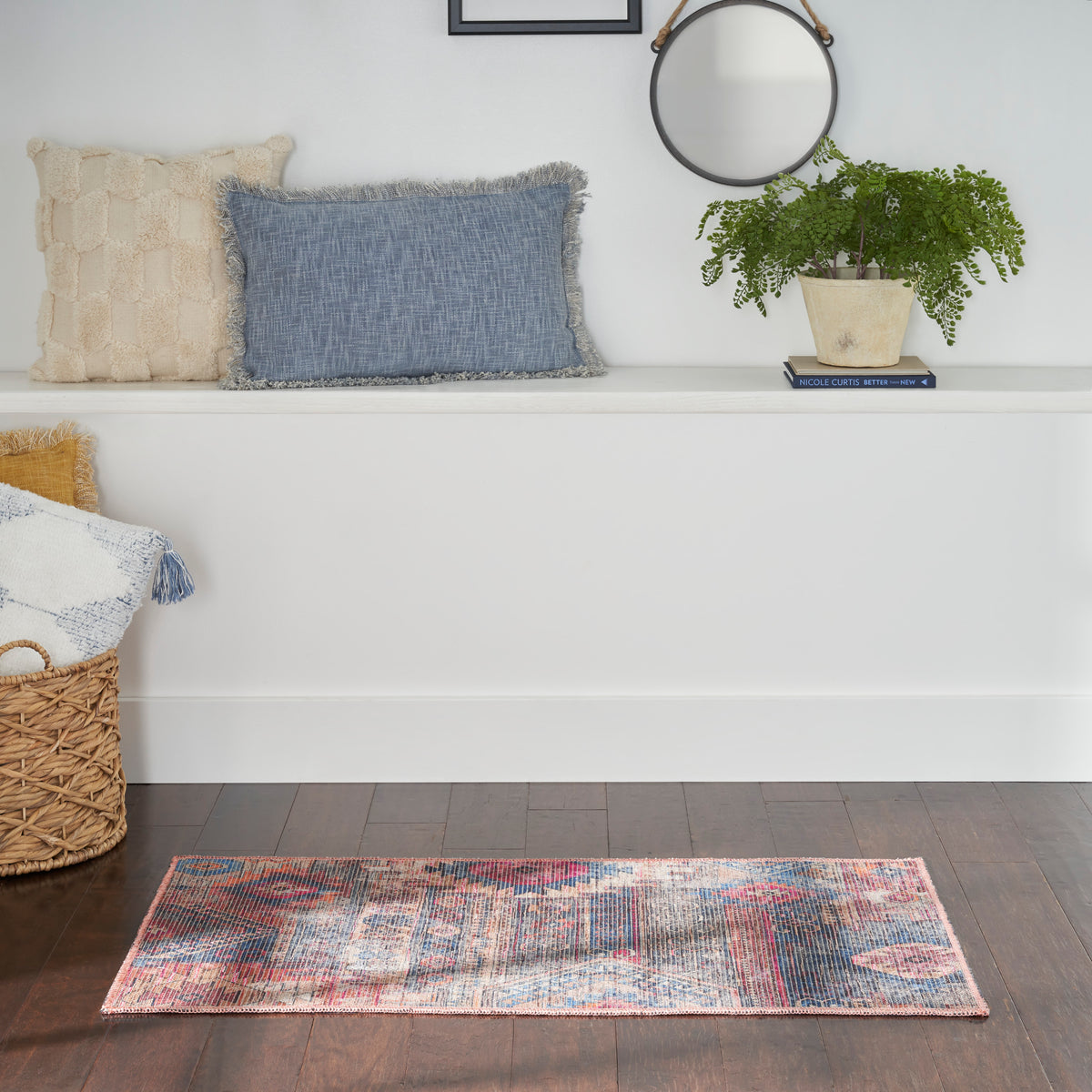New Concept Washables SR106 Multicolor Rug - room scene