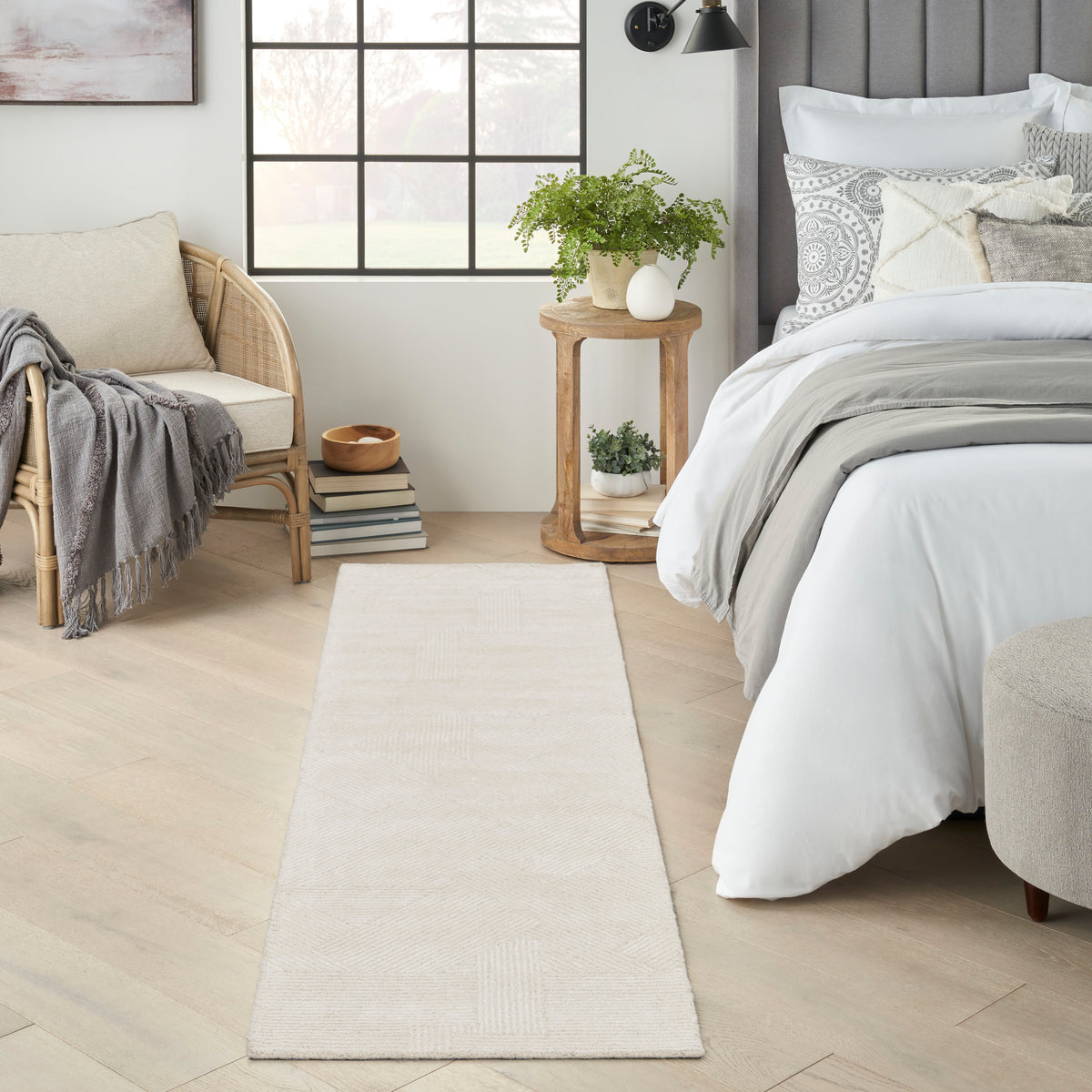 Ma30 Star SMR01 Ivory Rug - room scene
