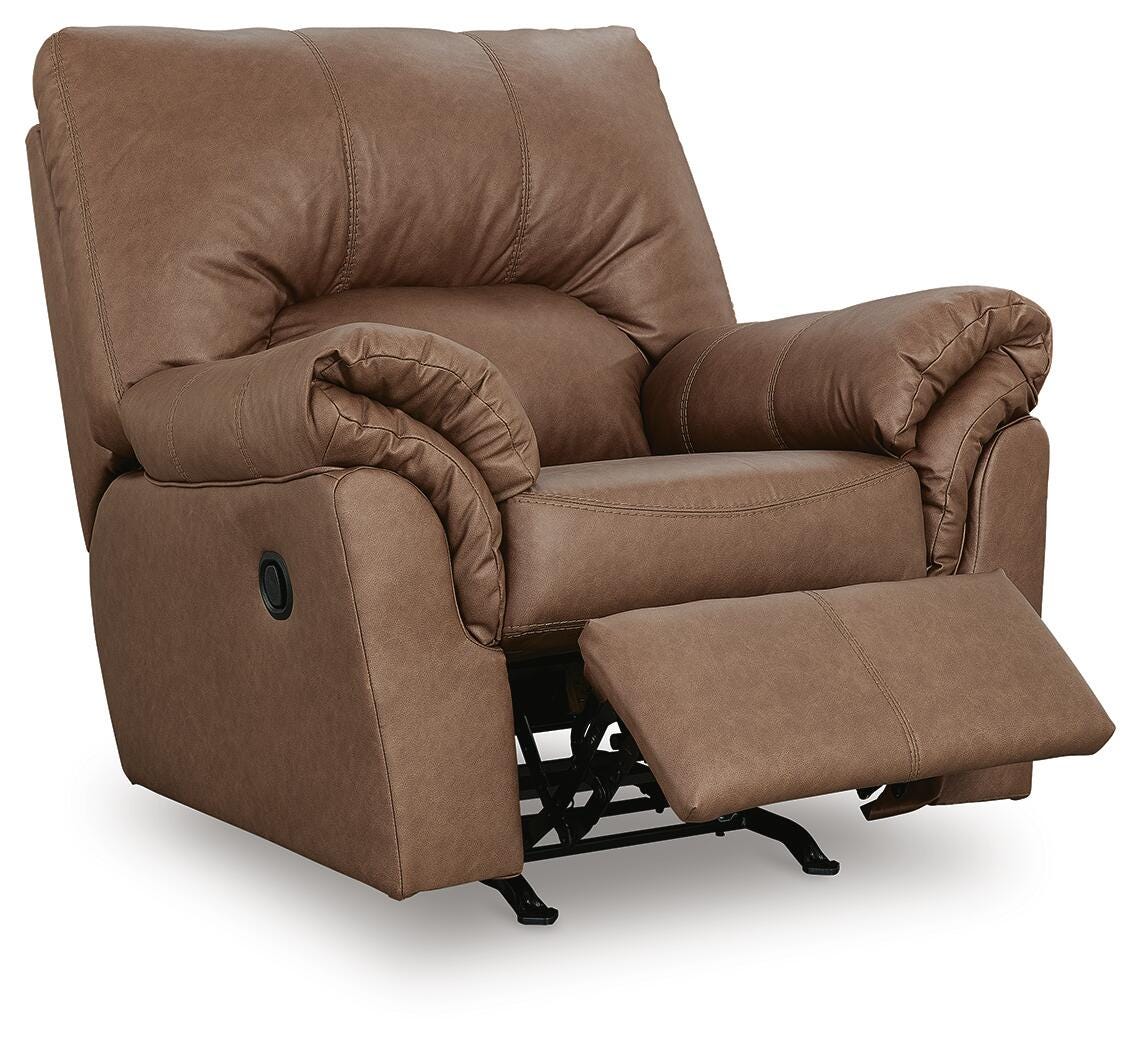 WillowBend Rocker Recliner Faux Leather