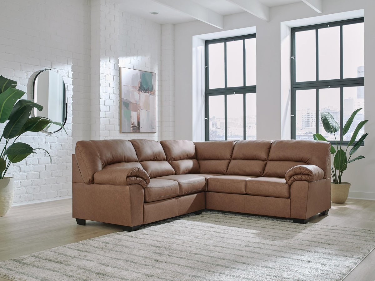 WillowBend 2-Piece Sectional Faux Leather