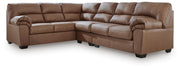 WillowBend 3-Piece Sectional Faux Leather