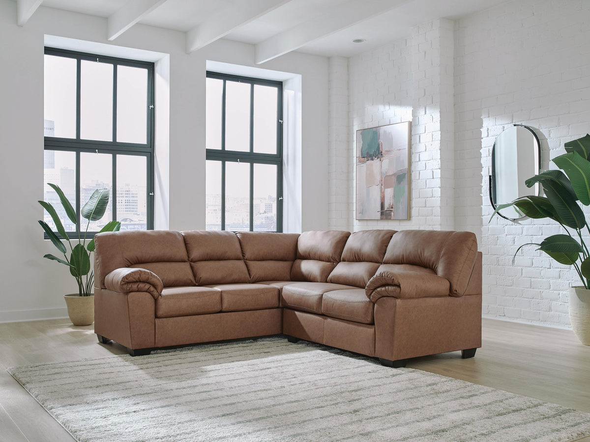 WillowBend 2-Piece Sectional Faux Leather