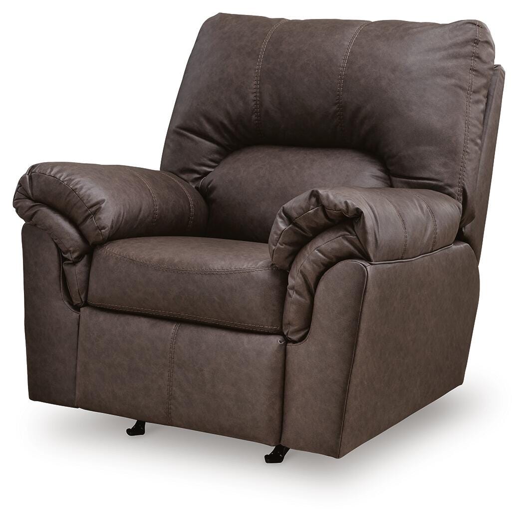 WillowBend Rocker Recliner Faux Leather