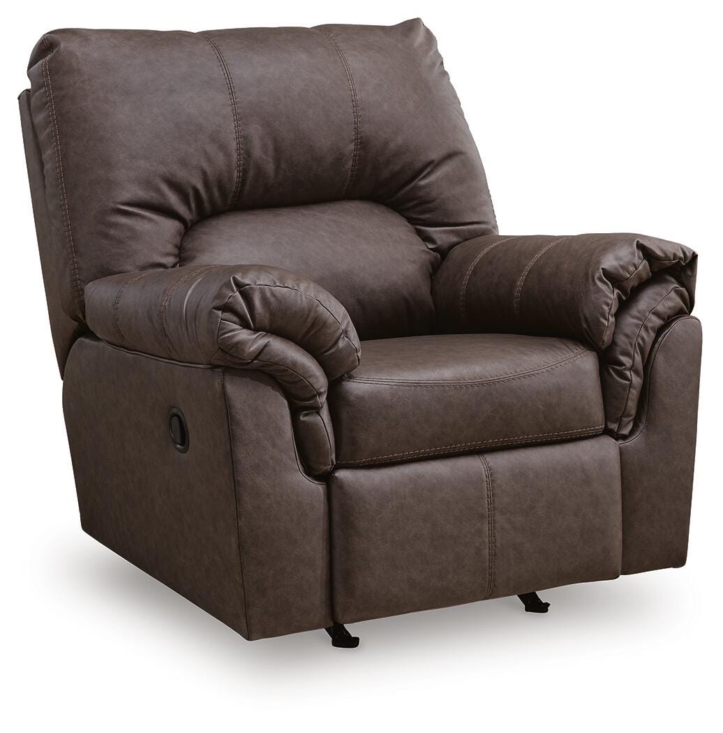 WillowBend Rocker Recliner Faux Leather