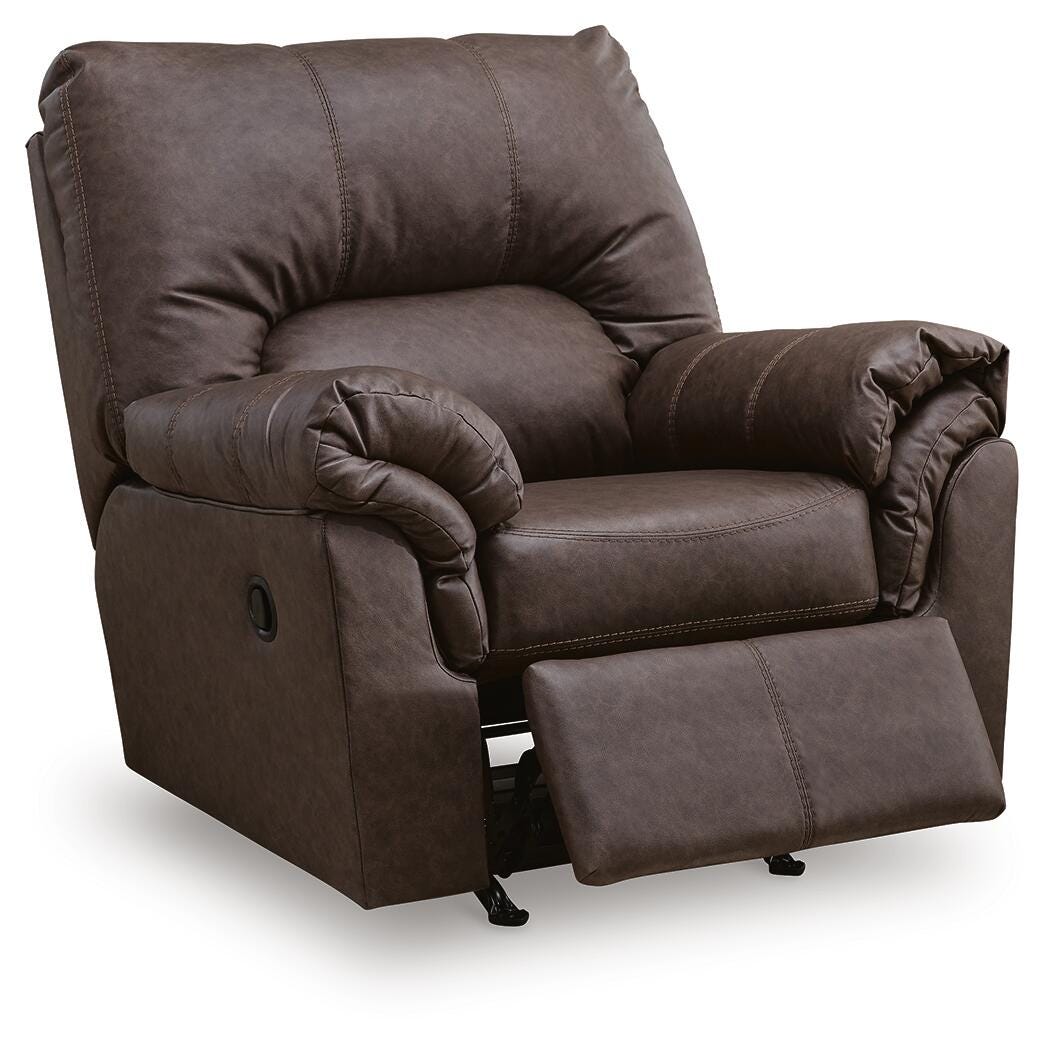 WillowBend Rocker Recliner Faux Leather