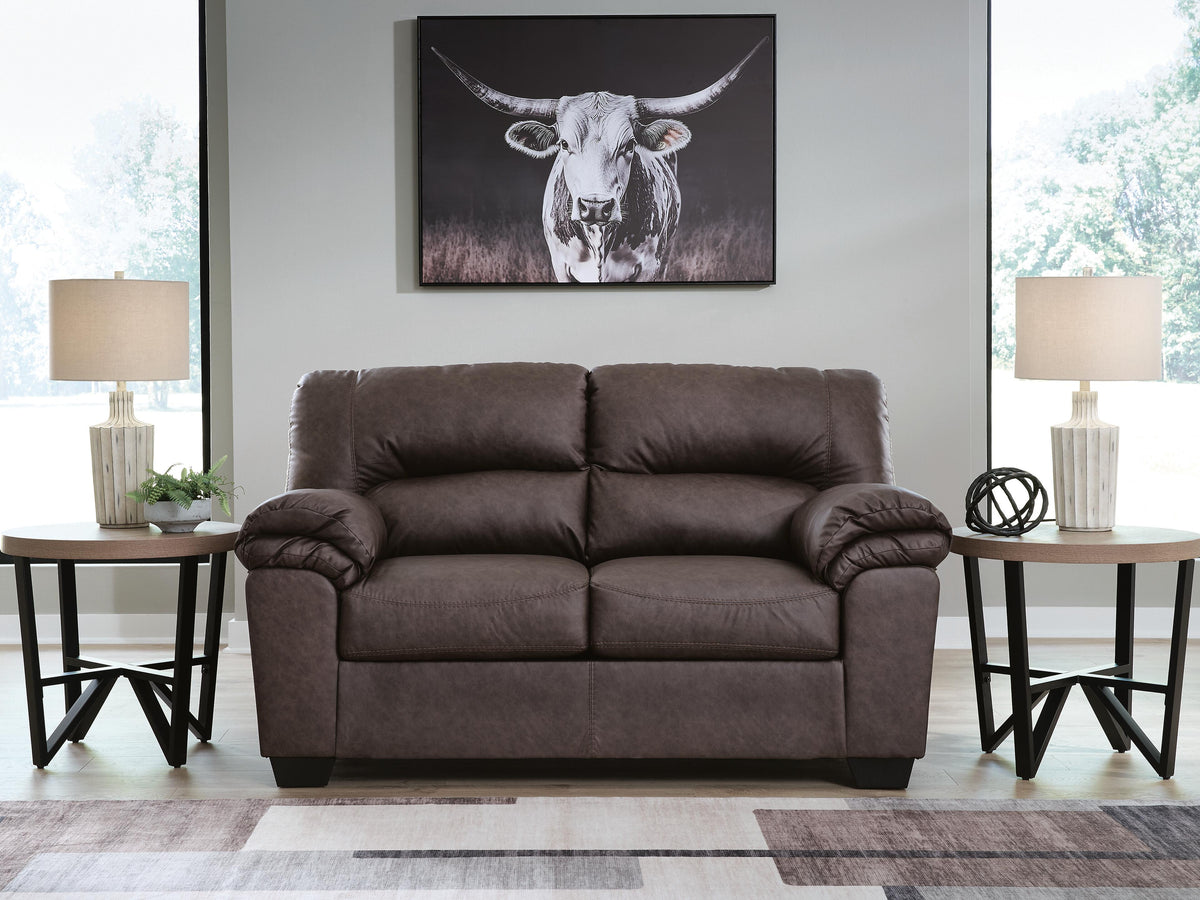 WillowBend Loveseat Faux Leather