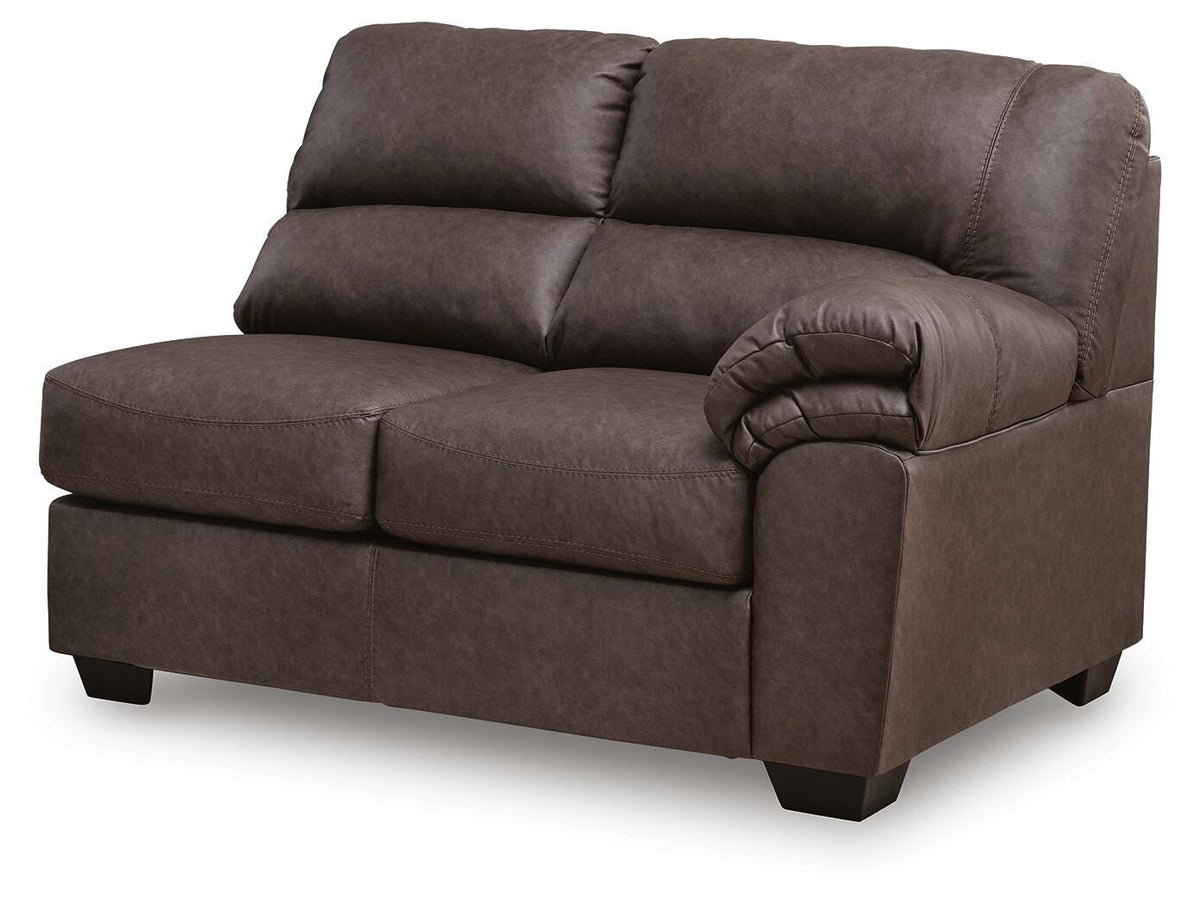 WillowBend RAF Loveseat Faux Leather