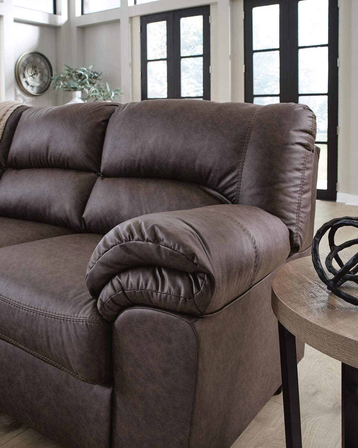 WillowBend 2-Piece Sectional Faux Leather