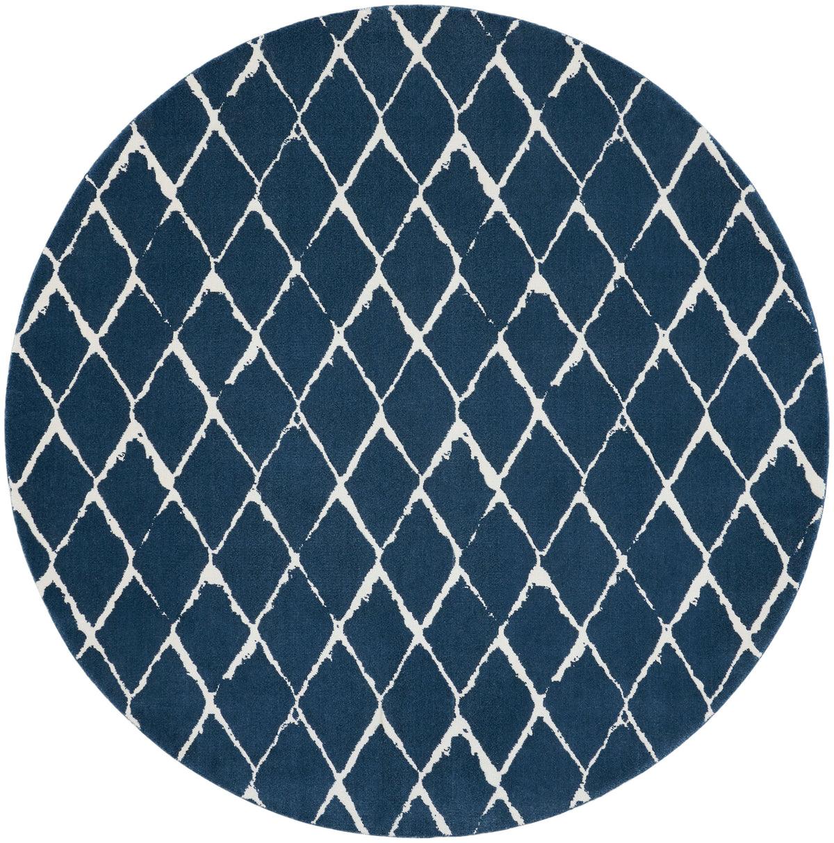 Twilight TWI15 Navy Rug - Round