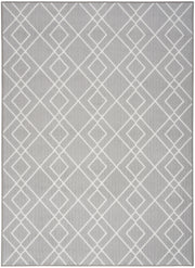 Modern Lines MOL01 Silver Rug - Rectangle