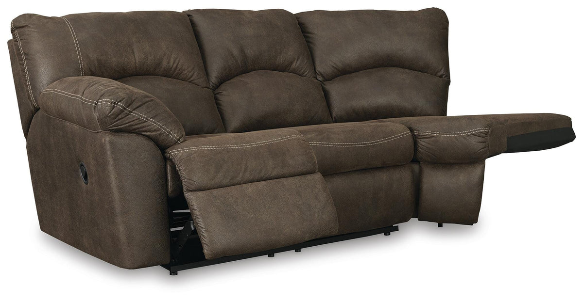 Tambo LAF Reclining Loveseat Faux Leather