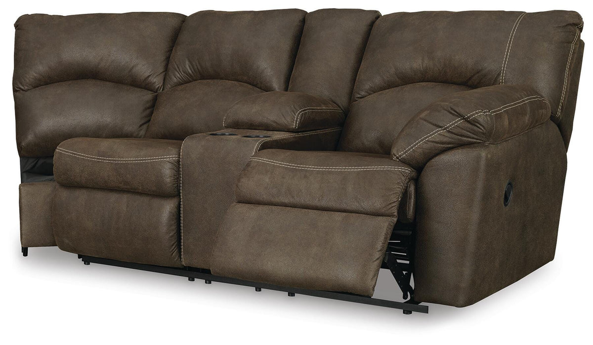 Tambo RAF REC Loveseat w/Console Faux Leather