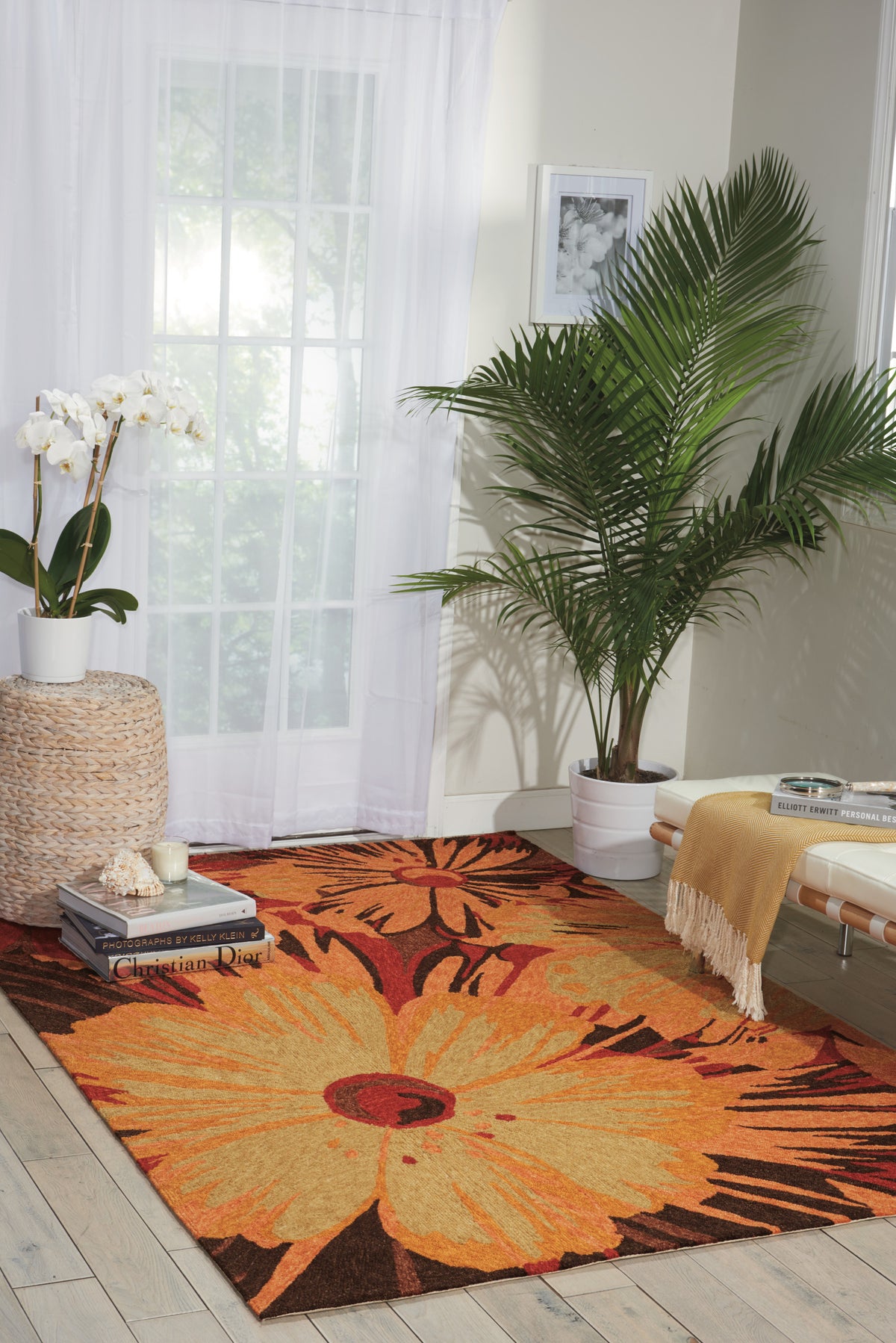 South Beach SOU19 Multicolor Rug - room scene