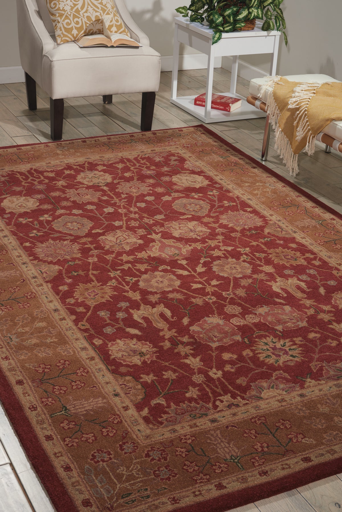 Heritage Hall HE13 Brick Rug - room scene