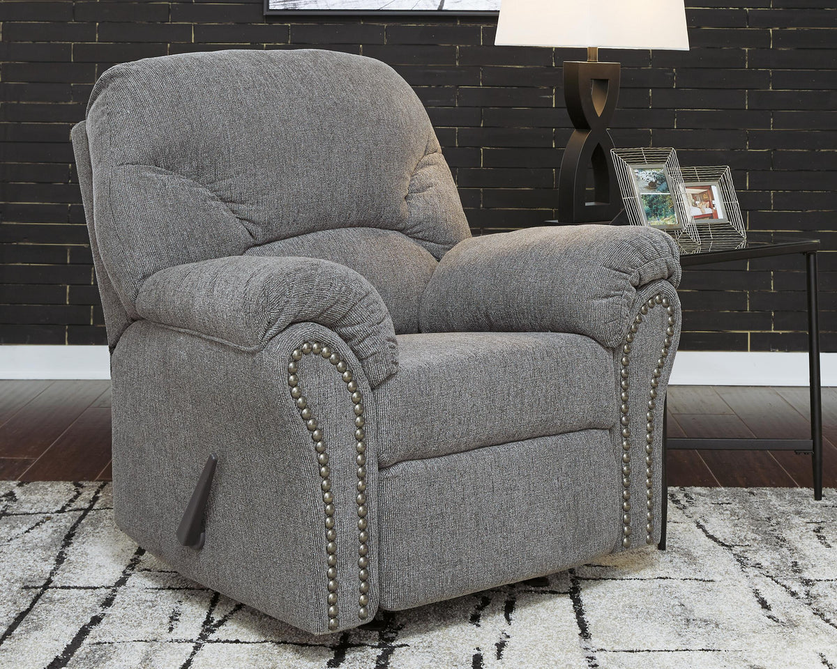Allmaxx Rocker Recliner Chenille