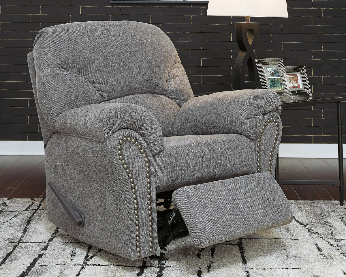 Allmaxx Rocker Recliner Chenille
