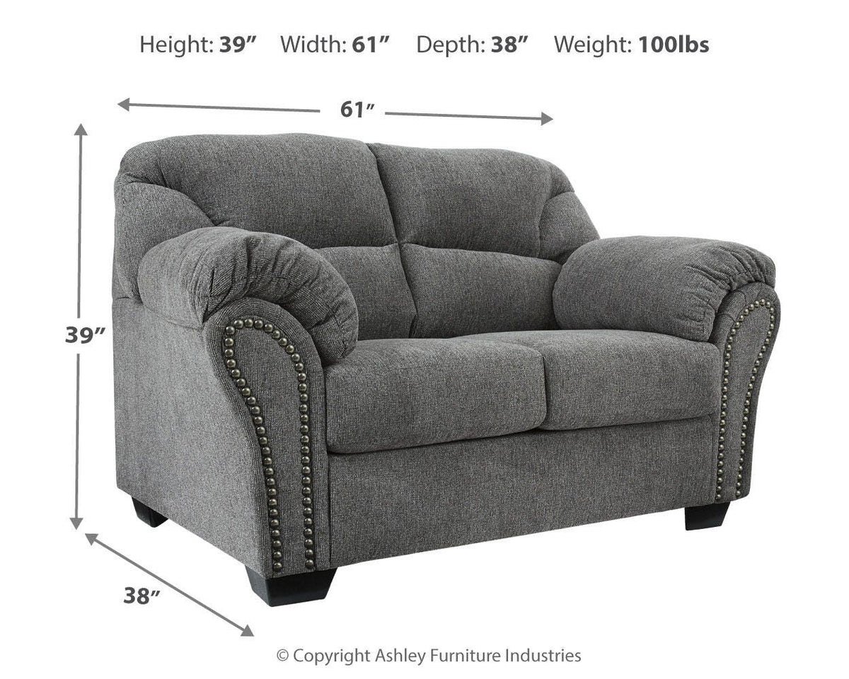 Allmaxx Loveseat Chenille