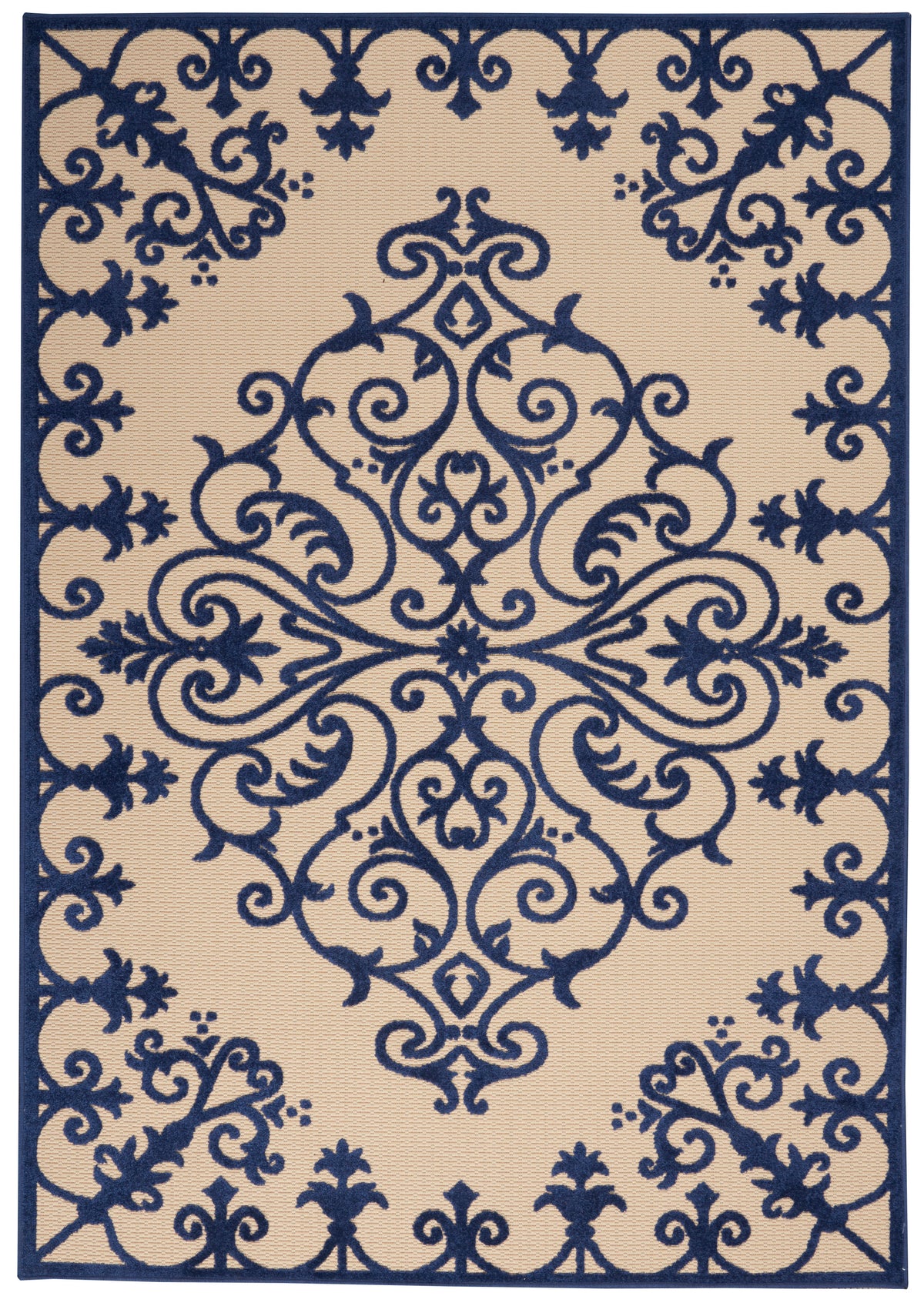 Aloha ALH12 Navy Rug - Rectangle
