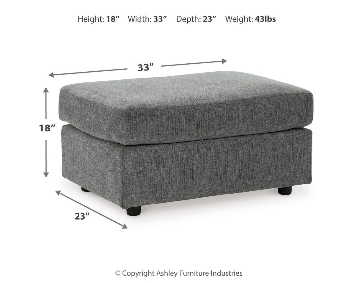 Stairatt Ottoman Chenille