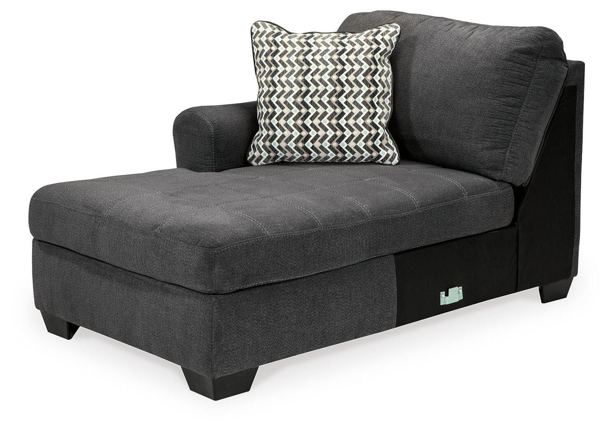 Ambee LAF Corner Chaise Chenille