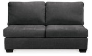 Ambee Armless Loveseat Chenille