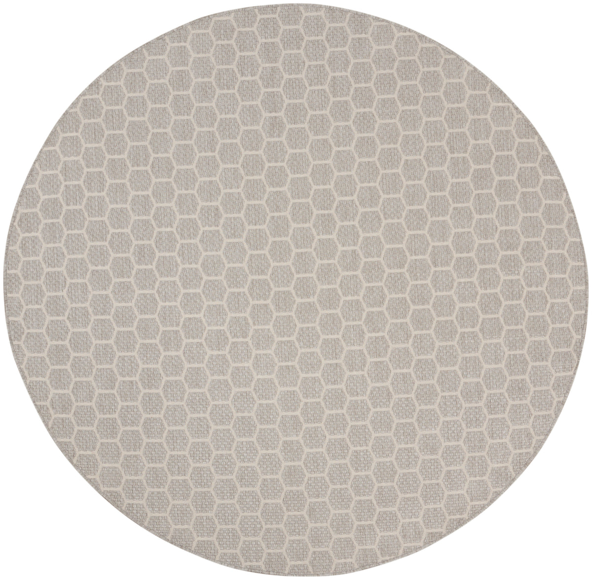 Twist Reversible TWS01 Grey Rug - Round