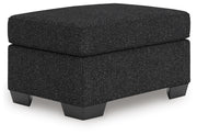 Jasmine Peaks Ottoman Chenille