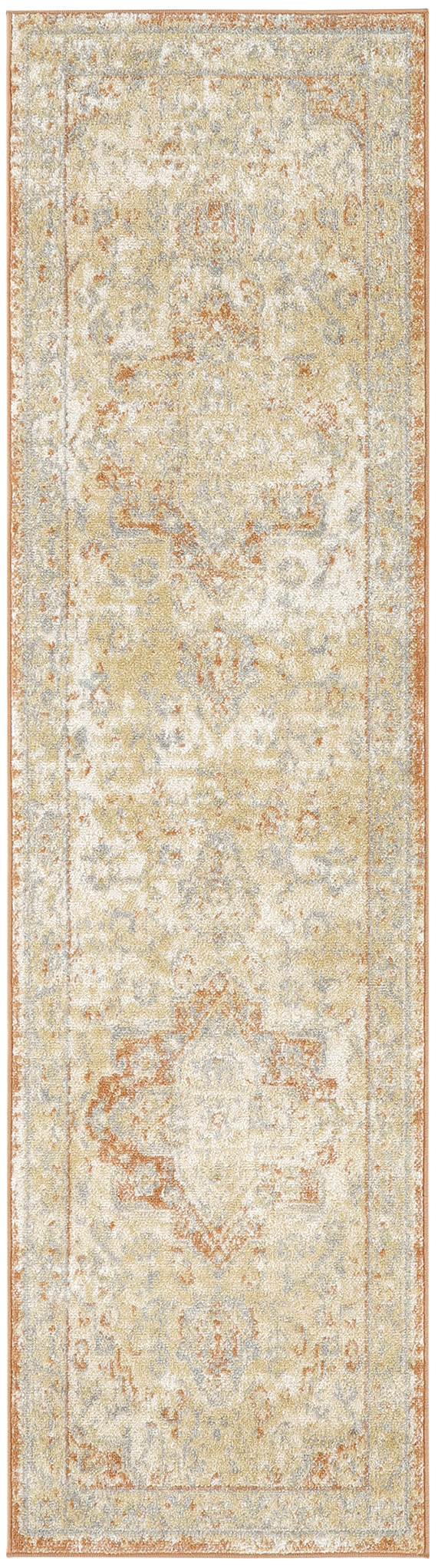 Nourison Essentials Persian NRE07 Beige Rust Rug - Runner