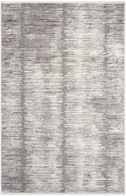 Abstract Hues ABH03 Grey White Rug - Rectangle