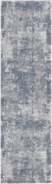 Rustic Textures RUS05 Grey Rug - Runner