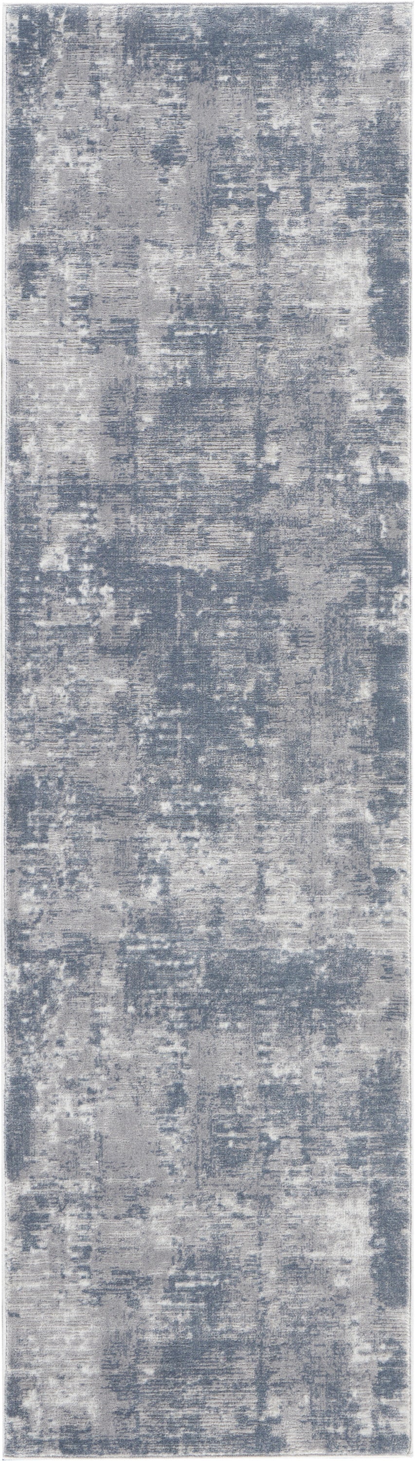 Rustic Textures RUS05 Grey Rug - Runner
