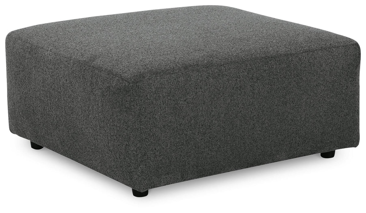 Edenfield Oversized Accent Ottoman Chenille