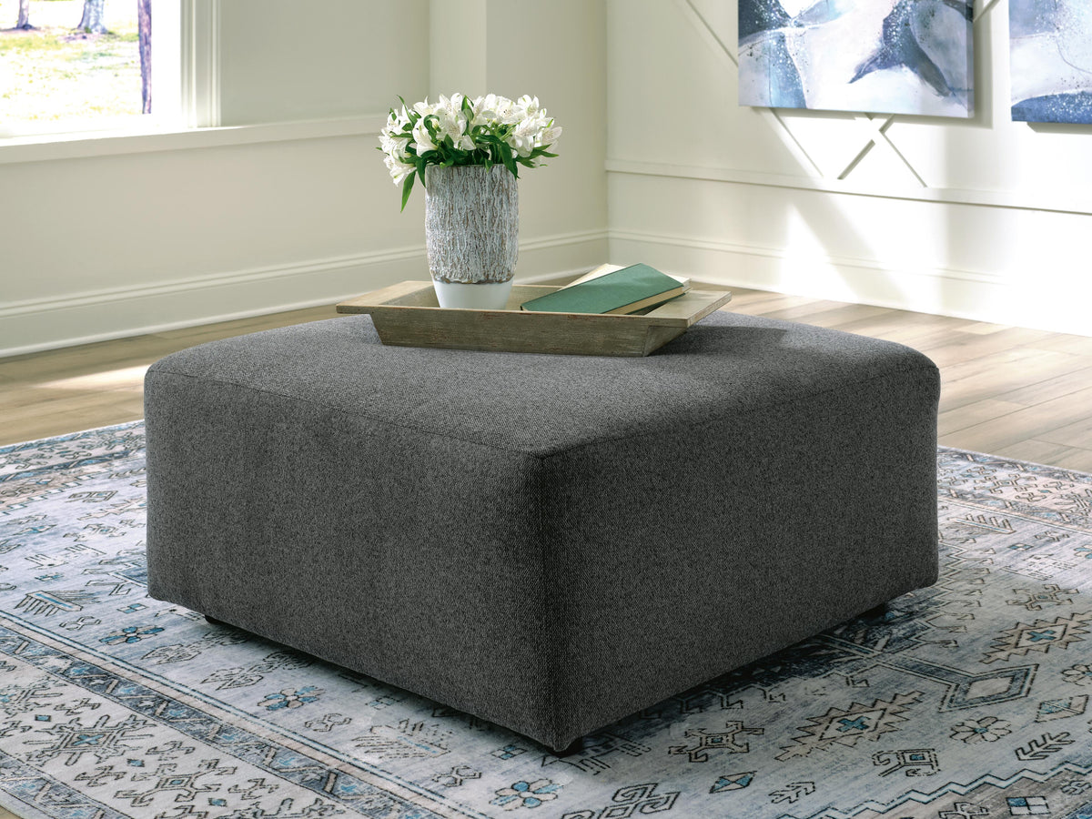 Edenfield Oversized Accent Ottoman Chenille